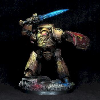 Legio Custodes Contemptor Galatus Dreadnought by FrozenFireArts