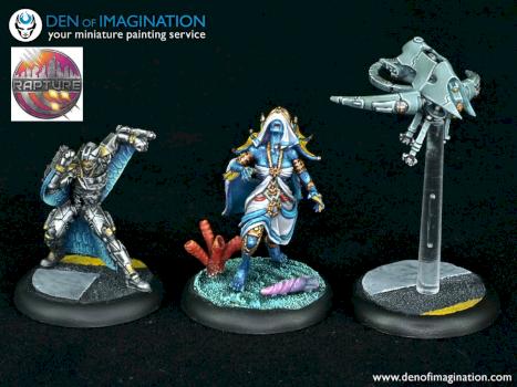 Rapture is an action-packed, beginner-friendly skirmish wargame. by DEN of IMAGINATION