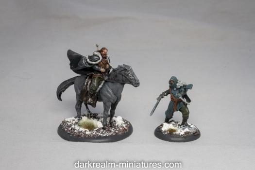 A Song of Ice and Fire Night's Watch attachments by darkrealm-miniatures