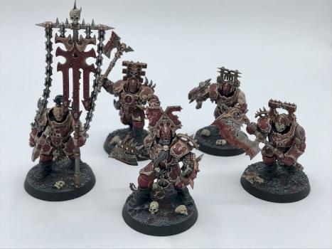 Blood warriors Blades of khorne PAINTED WARHAMMER AOS by juanlurockerman
