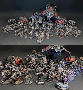 Warhammer DeathWatch Army by oxenreed