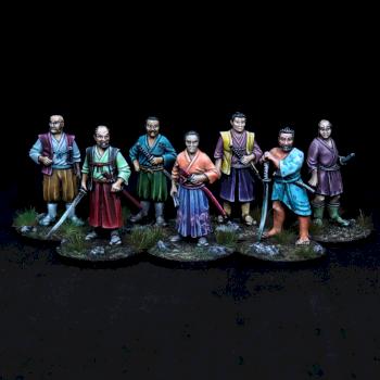 7 Samurai by FrozenFireArts