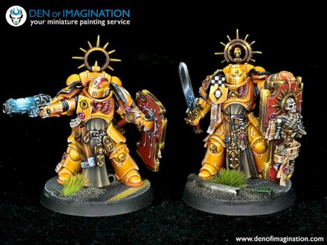 Imperial Fists - ready for battle, ready for victory! by DEN of IMAGINATION