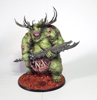 Great unlean one Nurgle demon by Miniman79