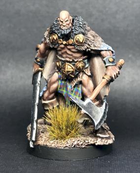 Thund Bloodrack - Human Barbarian by Palocles
