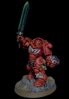 Blood Angels - Captain by DtmLesserEvil