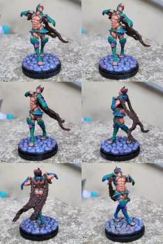 Kingdom Death Dung Beetle Dancer Male Pinup version by CerberusXt