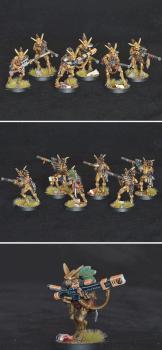 Kroot hunter kindred by Shi Vral