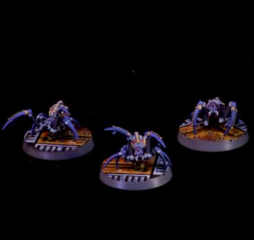 Necromunda Van Saar Cyberachnids by El Sabel