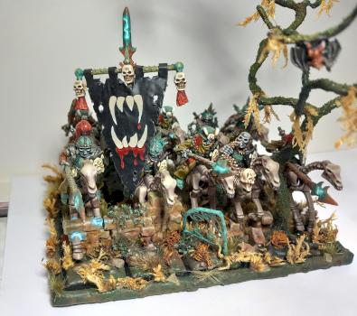 Vampire Counts Black Knights Unit by Jaja le papa