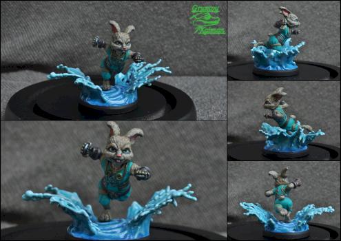 Rabbit Monk by GrumpyKaiman