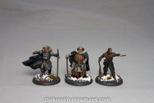 A Song of Ice and Fire Night's Watch attachments by darkrealm-miniatures