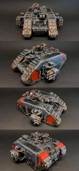 DeathWatch Land Raider by oxenreed