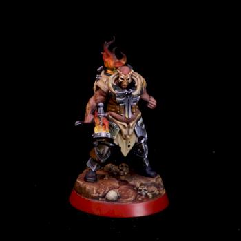 Warhammer Underworlds khorne priest by El Sabel