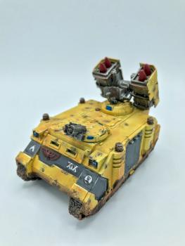 Whirlwind Imperial fists space marines WARHAMMER 40k by juanlurockerman