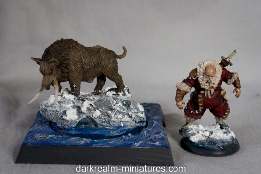 Free Folk Heroes 3 by darkrealm-miniatures
