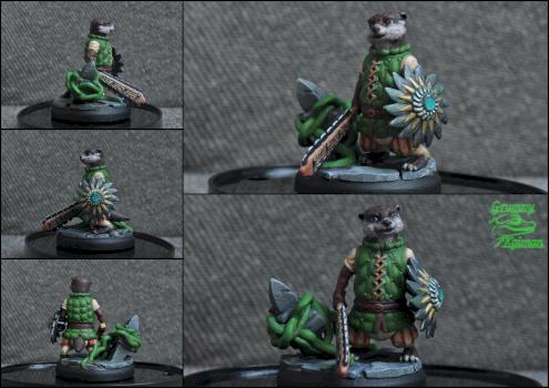 Otter Templar by GrumpyKaiman