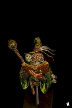 Black crow greem mage by HEHE唬