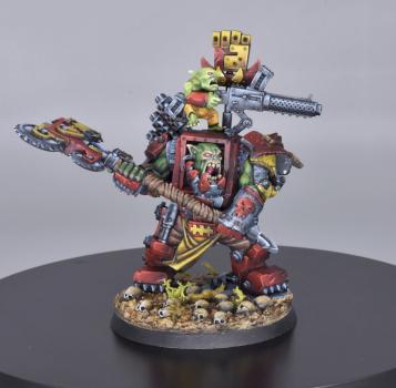 Evil Sunz Ork Warboss by Monstrous Pigments