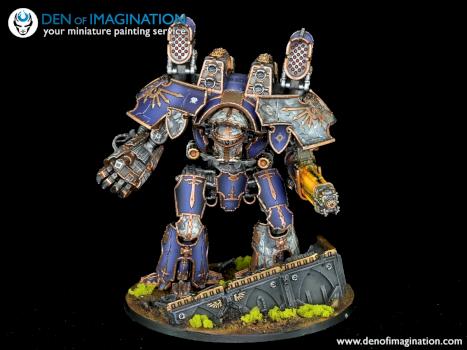 Legio Xestobiax (Iron Vigil) - Adeptus Titanicus! by DEN of IMAGINATION