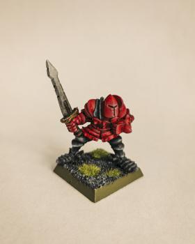 Chaos Warrior with sword by Sanguinius