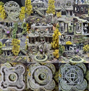 The Elven Temple - Hirst Arts (Modular System) by Kadarian