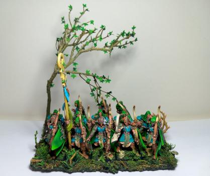 Wood Elves Glade Guards by Jaja le papa