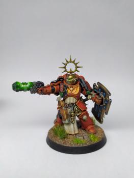 Space Marine Lieutenant by Cucurutxo