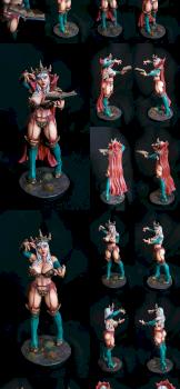 DDF Models - Dungeon Mistress by Scylla Models