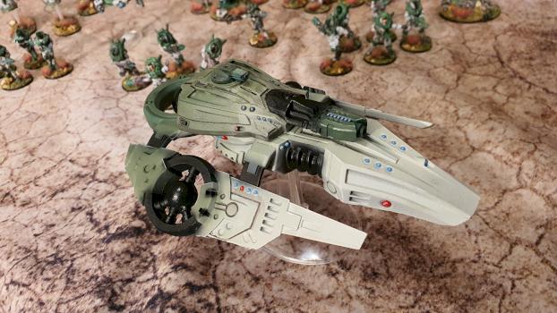 Beyond the Gates of Antares: Concord C3M25 Combat Drone by Maloric