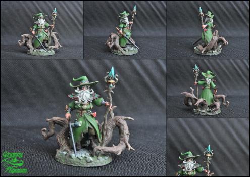 The Green Wizard by GrumpyKaiman