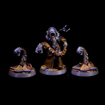 Delaque Psy-Gheist with Psychoterric Wyrms by El Sabel