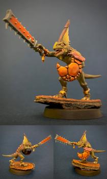 Zorn lizard person by Andy Ford