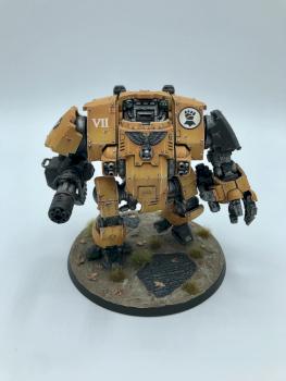 Primaris Redemptor Dreadnought Imperial fists space marines WARHAMMER 40k by juanlurockerman