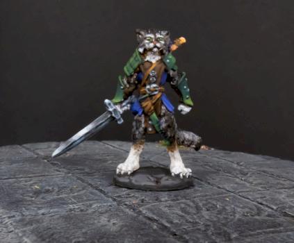 Catfolk Cleric by agent_marvell
