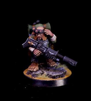 halfling from blackstone fortress by El Sabel
