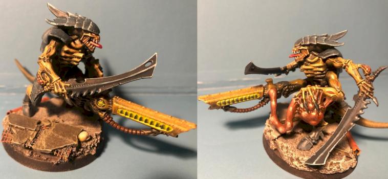 Tyranid Warrior by Orlandwolf