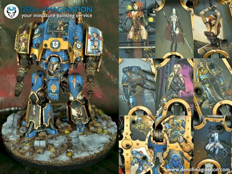 Acastus Knight Porphyrion by DEN of IMAGINATION