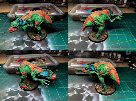 Warhammer 40k Great Knarloc by cool-minis.com
