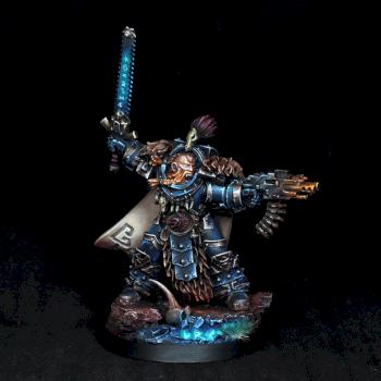 Space Wolves – Legion Cataphractii Praetor by FrozenFireArts