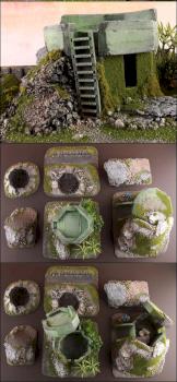 Jungle Bunkers by Warmonger Creation