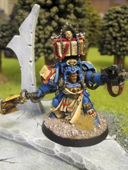 Ultramarines Terminator Librarian by RavensNestPainting