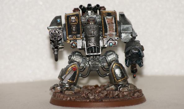 Silver Skulls Venerable Dreadnought by Alex_St