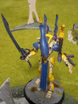 Eldar Iyanden Wraithlord by RavensNestPainting