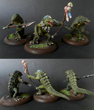 Gatorman Posse - Hordes minion unit by szym