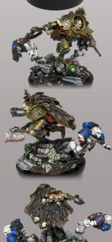 Primarch Angron the Red Angel by Capt Vovan