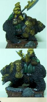 WHF Dwarf Lord on Bear by WarWolf88
