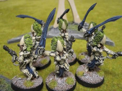 Eldar Howling Banshees 2nd Edition by RavensNestPainting