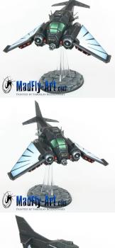 Dark Angels Nephilim Jetfighter by MadFlyArtStudio