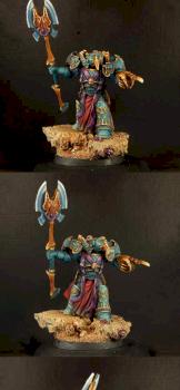 28mm Egyptian SF Warrior by rene